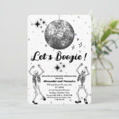 行くぞブギー!ディスコボールスケルトンハローウィンパーティ 招待状 (スタンド正面)