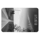 行くぞ感動的引用文磁石 マグネット (横)