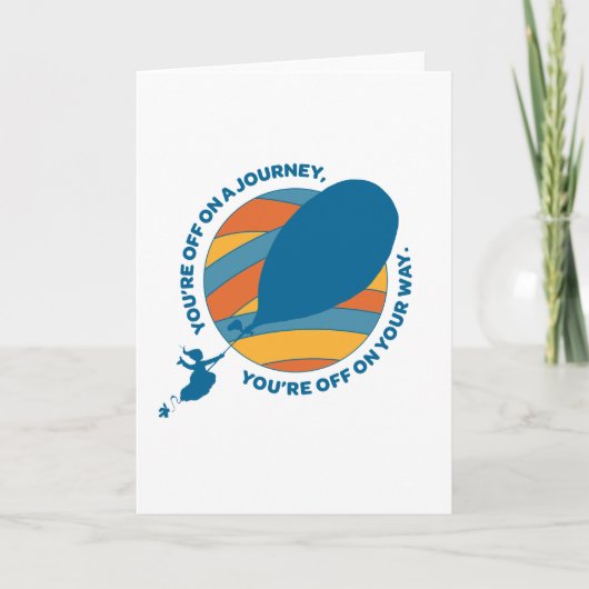 行くぞ!「あなたは行く途中で」 カード (正面)