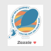 行くぞ!「あなたは行く途中で」 シール (シート)