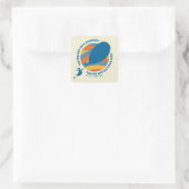 行くぞ!「あなたは行く途中で」 スクエアシール (バッグ)