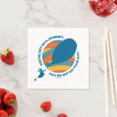 行くぞ！「あなたは行く途中で」 スタンダードカクテルナプキン (インサイチュ)