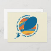 行くぞ！「あなたは行く途中で」 ポストカード (正面/裏面)