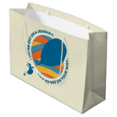 行くぞ！「あなたは行く途中で」 ラージペーパーバッグ (裏面アングル)