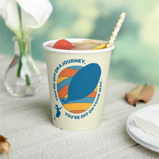 行くぞ！「あなたは行く途中で」 紙コップ (インサイチュ)