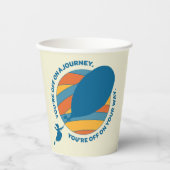 行くぞ！「あなたは行く途中で」 紙コップ (正面)