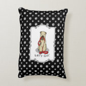 行くぞ！ウォークウィートテリアードッグ（ウィーテン1b2） アクセントクッション (裏面(縦))