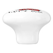 行くぞ!ウォークウィートテリアードッグ(ウィーテン1b2) セラミックノブ (側面)