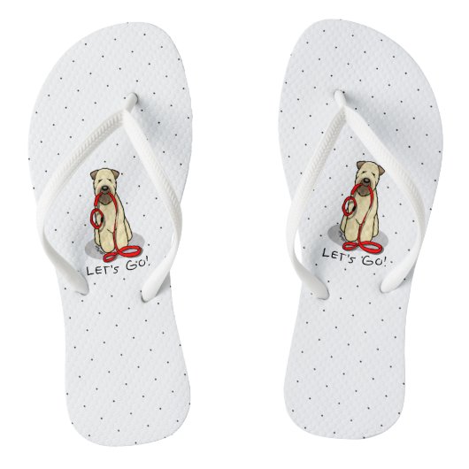 行くぞ!ウォークウィートテリアードッグ(ウィーテン1b2) ビーチサンダル (ソール)