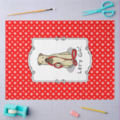 行くぞ！ウォークウィートテリアードッグ（ウィーテン1b2） 薄葉紙 (クラフト)