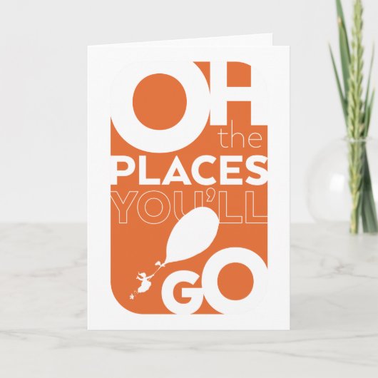 行くぞ！オレンジ書体 カード (正面)