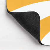 行くぞ！オレンジ色の渦巻き マウスパッド (コーナー)