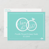 行くぞ！セーブザデート 案内ポストカード (正面/裏面)