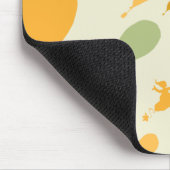 行くぞ！バルーンの輪郭パターン マウスパッド (コーナー)