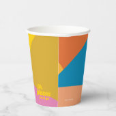 行くぞ！バロカラフルーストライプン 紙コップ (右)