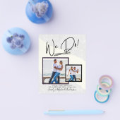 行くぞ！フォト婚約パーティ招待状予算 チラシ (シングル)