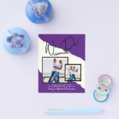 行くぞ！フォト婚約パーティ招待状予算 チラシ (シングル)