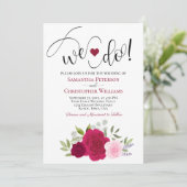 行くぞ！マゼンエレガントタ&ピンクローゼズボホ結婚ズ 招待状 (スタンド正面)