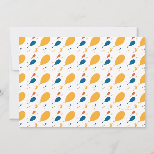 行くぞ！レトロ卒業写真 招待状 (裏面)