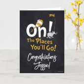 行くぞ！レトロ卒業 カード (黄色い花)