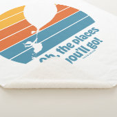 行くぞ！レトロ夕日 シェルパブランケット (3/4)