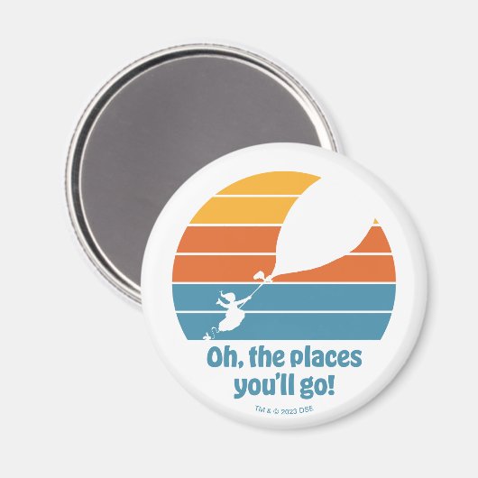 行くぞ!レトロ夕日 マグネット (正面/裏面)