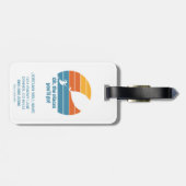 行くぞ!レトロ夕日 ラゲッジタグ (裏面横)