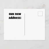 行くぞ！ |不気味な隣人 – おもしろい引用文 案内ポストカード (裏面)