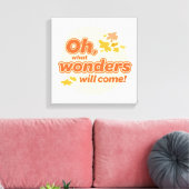 行くぞ！「何疑問に思の来望み」 キャンバスプリント (インサイチュ (リビング))