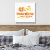 行くぞ！「何疑問に思の来望み」 キャンバスプリント (インサイチュ (寝室))