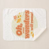 行くぞ！「何疑問に思の来望み」 シェルパブランケット (正面(横))