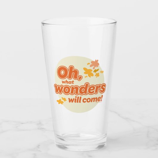 行くぞ！「何疑問に思の来望み」 タンブラーグラス (正面)