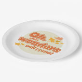 行くぞ！「何疑問に思の来望み」 ペーパープレート (アングル)