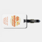 行くぞ！「何疑問に思の来望み」 ラゲッジタグ (裏面横)