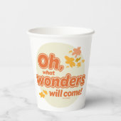 行くぞ！「何疑問に思の来望み」 紙コップ (裏面)