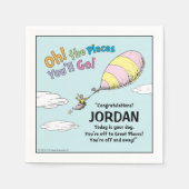 行くぞ！卒業発表 スタンダードカクテルナプキン (正面)