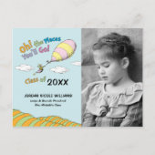 行くぞ！卒業発表 ポストカード (正面)