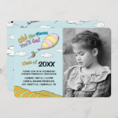 行くぞ!卒業発表 招待状 (正面/裏面)