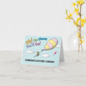 行くぞ！卒業 カード (黄色い花)