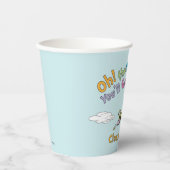 行くぞ！卒業 紙コップ (正面)