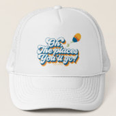 行くぞ!引用文(バルーン付き) キャップ (正面)