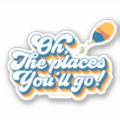 行くぞ！引用文（バルーン付き） シール (正面)