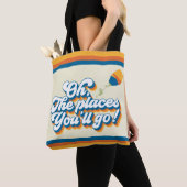 行くぞ!引用文(バルーン付き) トートバッグ (クローズアップ)