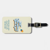 行くぞ！引用文（バルーン付き） ラゲッジタグ (正面横)