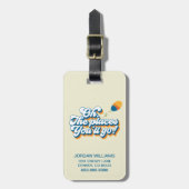 行くぞ！引用文（バルーン付き） ラゲッジタグ (正面縦)