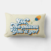 行くぞ!引用文(バルーン付き) ランバークッション (正面)