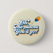 行くぞ！引用文（バルーン付き） 缶バッジ (正面)