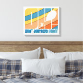 行くぞ！「旅が待つこと」 キャンバスプリント (インサイチュ (寝室))