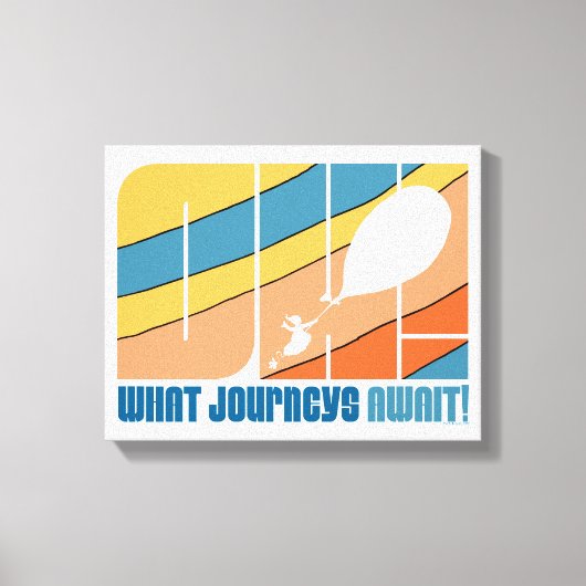 行くぞ！「旅が待つこと」 キャンバスプリント (正面)