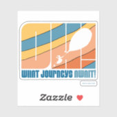 行くぞ!「旅が待つこと」 シール (シート)